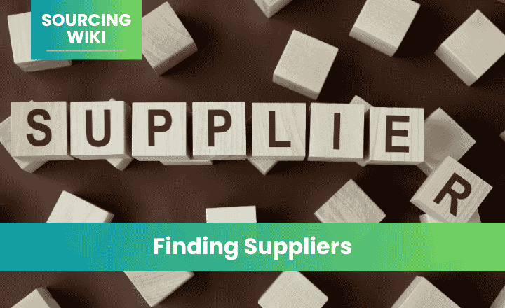 Finding Suppliers