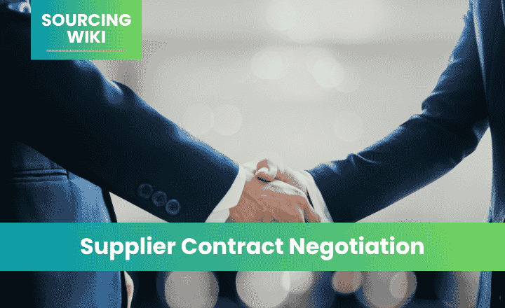 Supplier Contract Negotiation