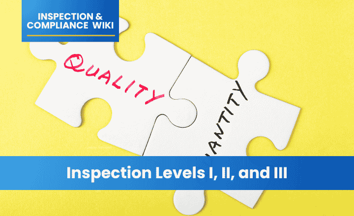 Inspection Levels I, II, and III